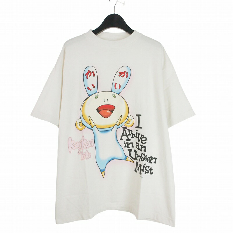 【中古】未使用品 モノノケ・メイド mononoke・made S/S T-SHIRT KIKI 村上隆 Tシャツ カットソー 半袖 L 白 ホワイト MT-MK8-0000-002 メンズ 【ベクトル 古着】 260703｜VECTOR&times;Refine