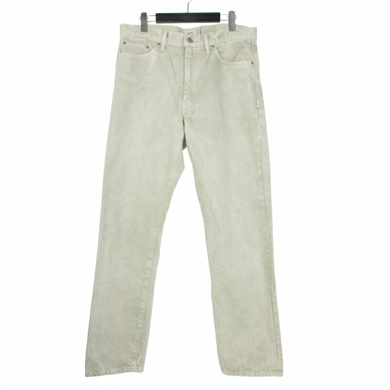 【中古】ダブルタップス WTAPS 21AW BLUES BAGGY 01 / TROUSERS / COTTON. DENIM バギーデニム ジーンズ パンツ 03 グレー 212WVDT-PTM05 メンズ 【ベクトル 古着】 260712｜VECTOR&times;Refine