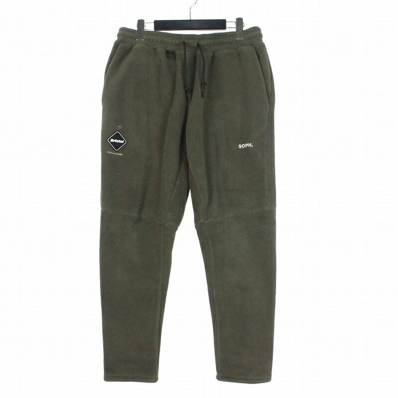 【中古】エフシーレアルブリストル F.C.Real Bristol FCRB 20AW POLARTEC CLASSIC FLEECE PANTS ポーラテッククラシックフリースパンツ L カーキ FCRB-202048 メンズ 【ベクトル 古着】 260709｜VECTOR&times;Refine