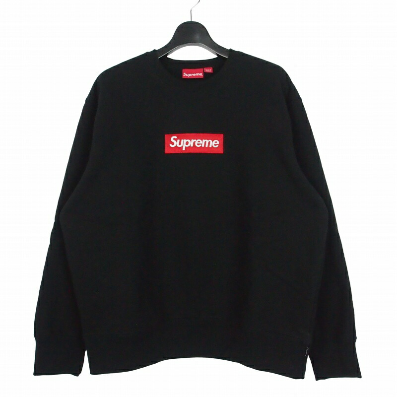 【中古】シュプリーム SUPREME 22AW Box Logo Crewneck ボックスロゴクルーネック スウェット トレーナー M ブラック 黒 メンズ 【ベクトル 古着】 260724|VECTOR×Refine