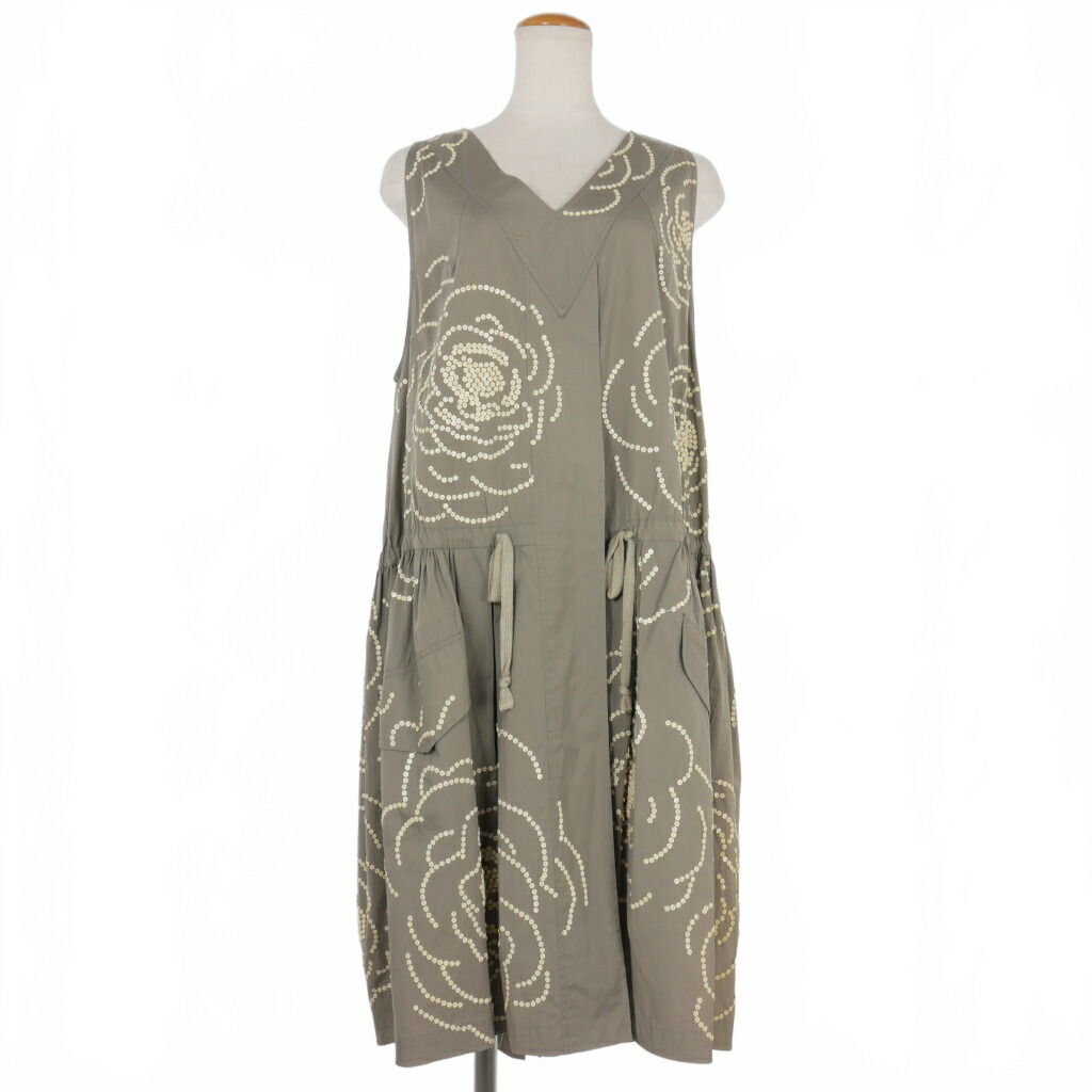 楽天市場】【中古】ラウタシー Lautashi ワンピース ベルテッド 半袖  