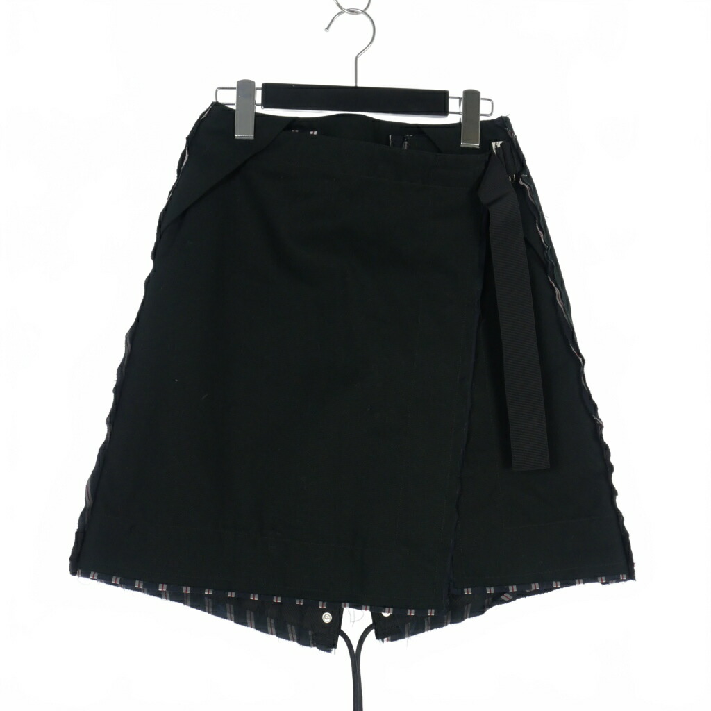 楽天市場】sacai サカイ 【19年製】19-04466 チェック切替ドッキング