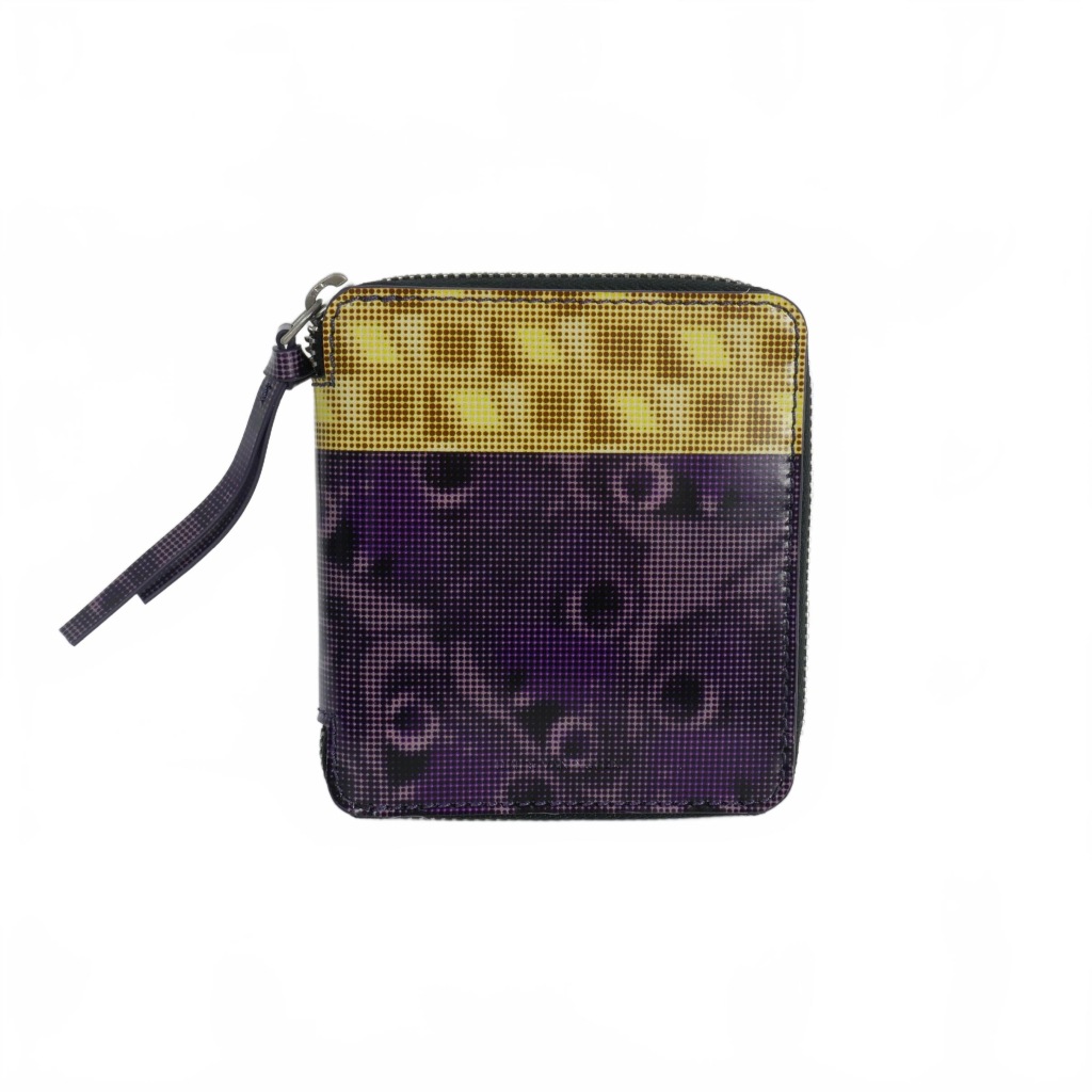 【訳あり新品未使用品】Dries Van Noten ラウンドジップ二つ折り財布 訳あり新品未使用品】Dries Van Noten ラウンドジップ二つ折り