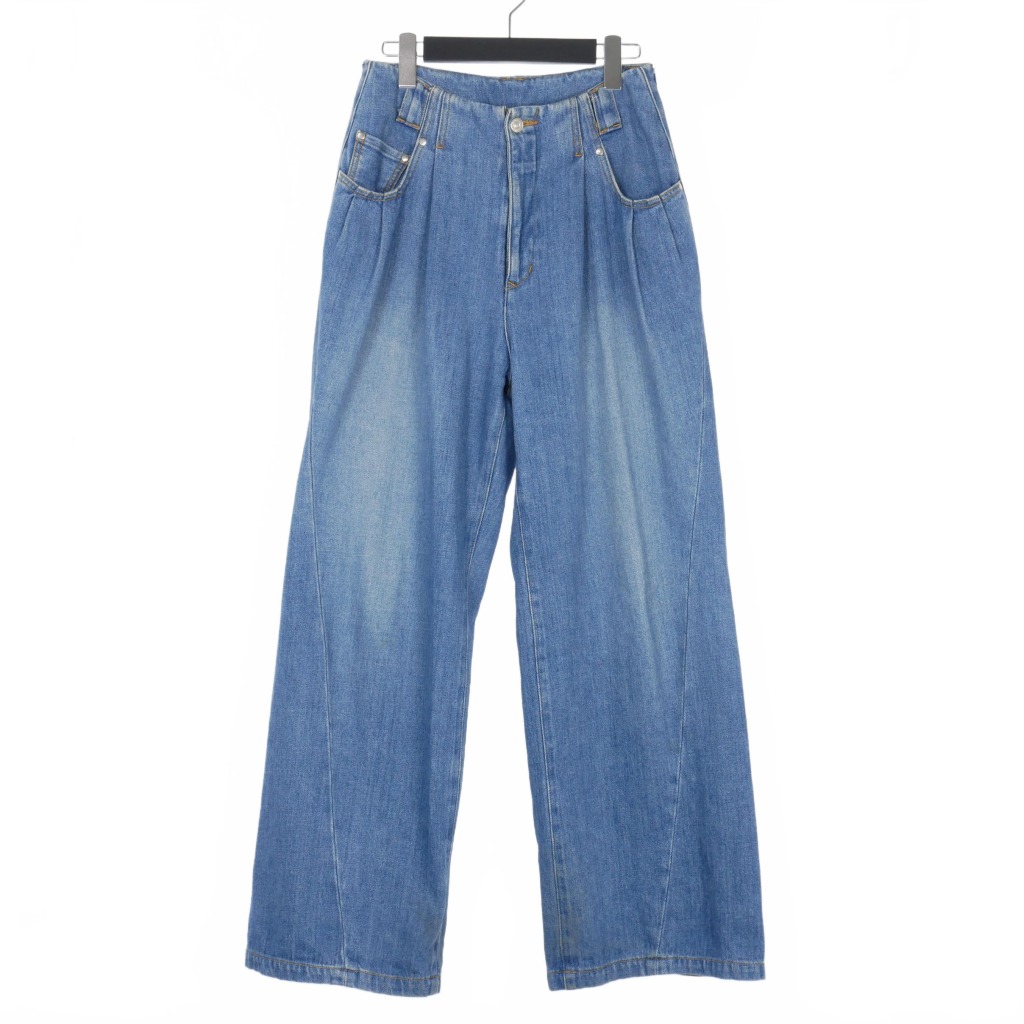 パンツ soduk 19ss denim 楽天市場】【中古】sodukデニムパンツ インディゴ サイズ：S