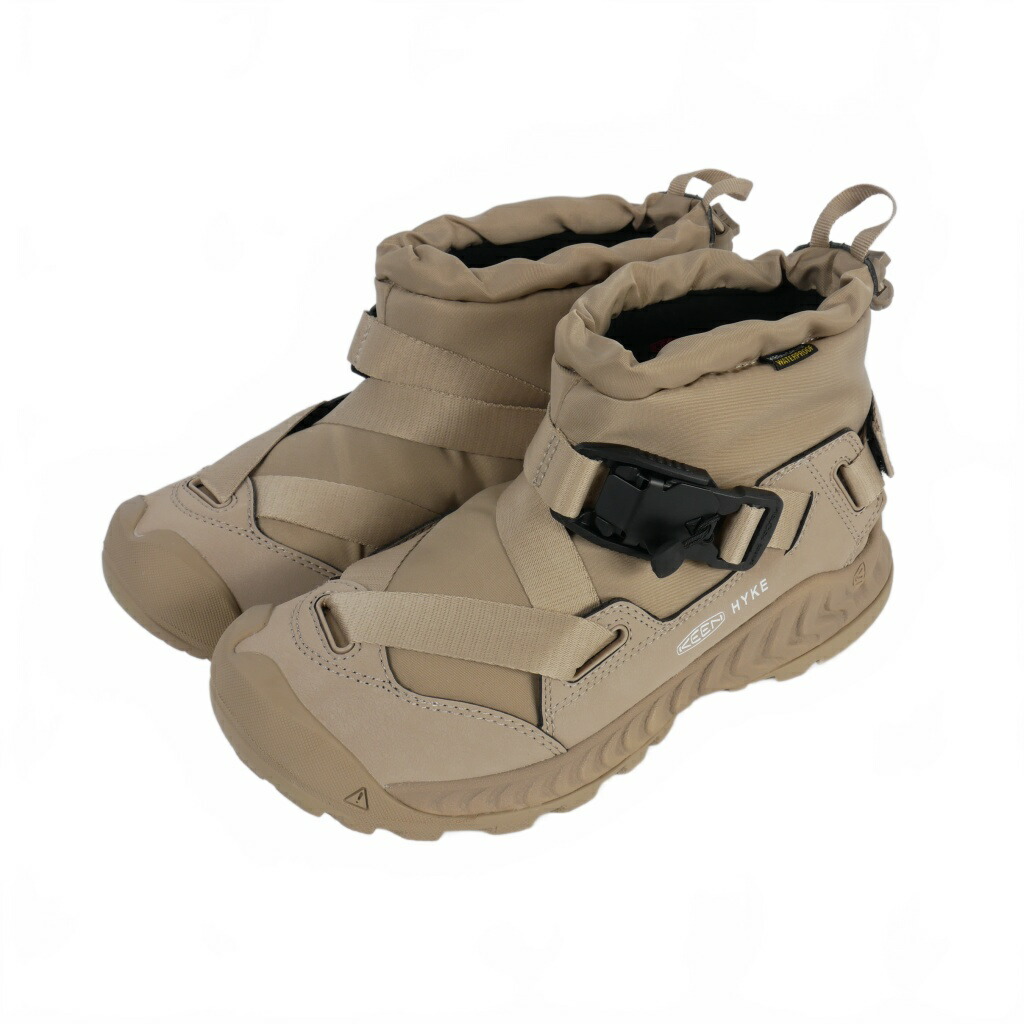 KEEN × HYKE HOODZERRA NXIS WP ベージュ KEEN×HYKE】人気モデルが進化！シューズ2モデル＆ソックスが日本先行
