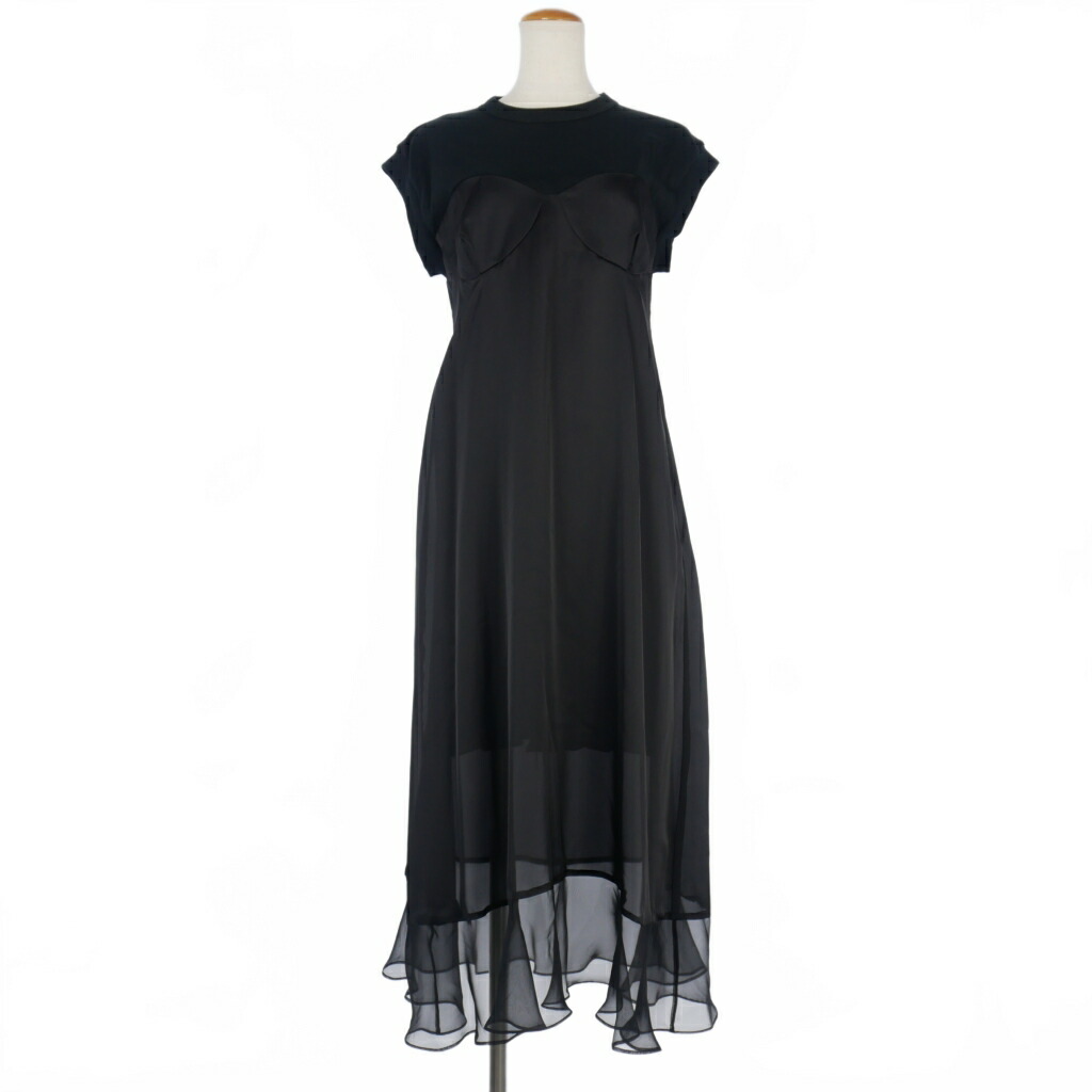 サカイ Sacai ワンピース 衣料品 トップス ポリエステル レディース ネイビー系 19-04425 【中古】 楽天市場】サカイ Sacai ワンピース 衣料品 トップス ポリエステル