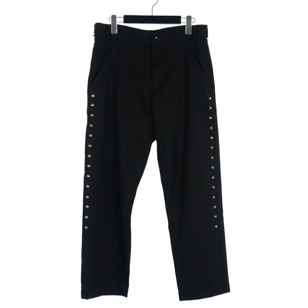 BLACK COMME des GARCONS バックギャバジン パンツ L 楽天市場】BLACK COMME des GARCONS ブラック コムデギャルソン パンツ