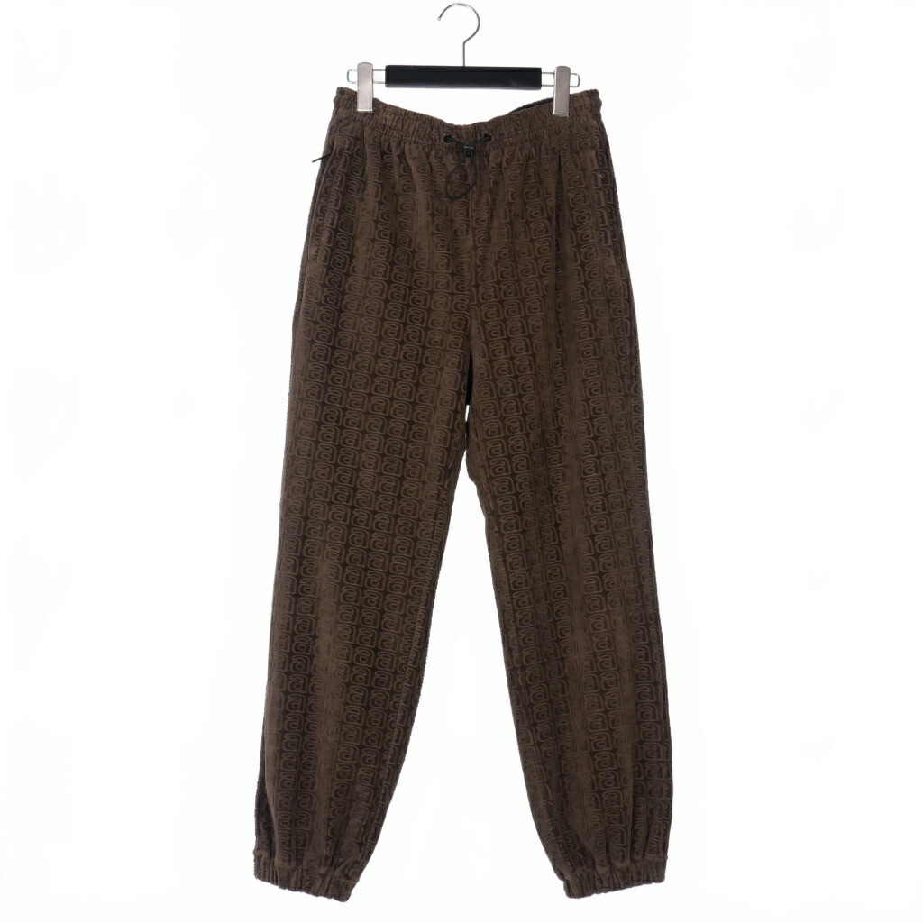 【中古】アレキサンダーワン ALEXANDER WANG ベロア ロゴ トラックパンツ XS 茶 ブラウン UCC3224050 レディース 【ベクトル 古着】 251102