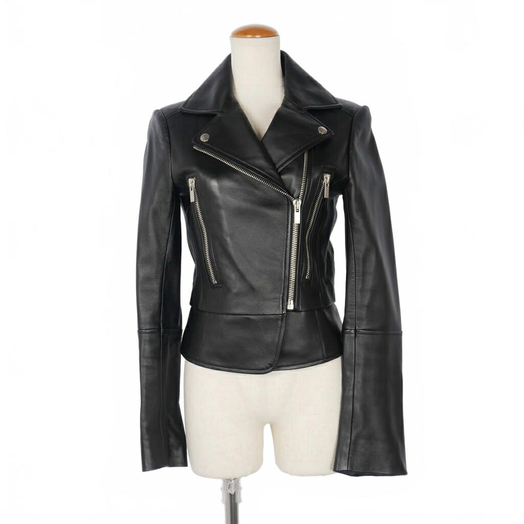 楽天市場】バレンシアガ ライダースジャケット サイズ34 ブラック