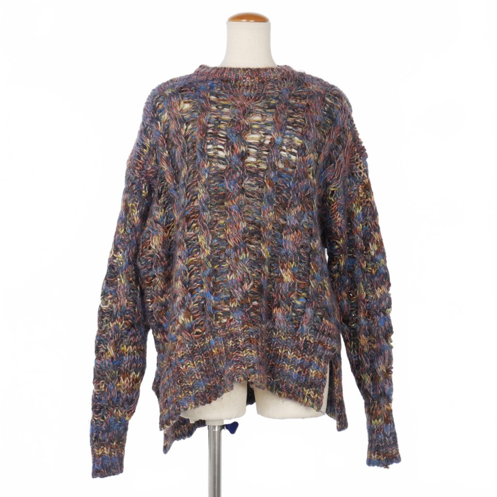 マメクロゴウチ Mame Kurogouchi コード刺繍カフスニット24FW マメクロゴウチ Mame Kurogouchi コード刺繍カフスニット24FW 【公式通販】