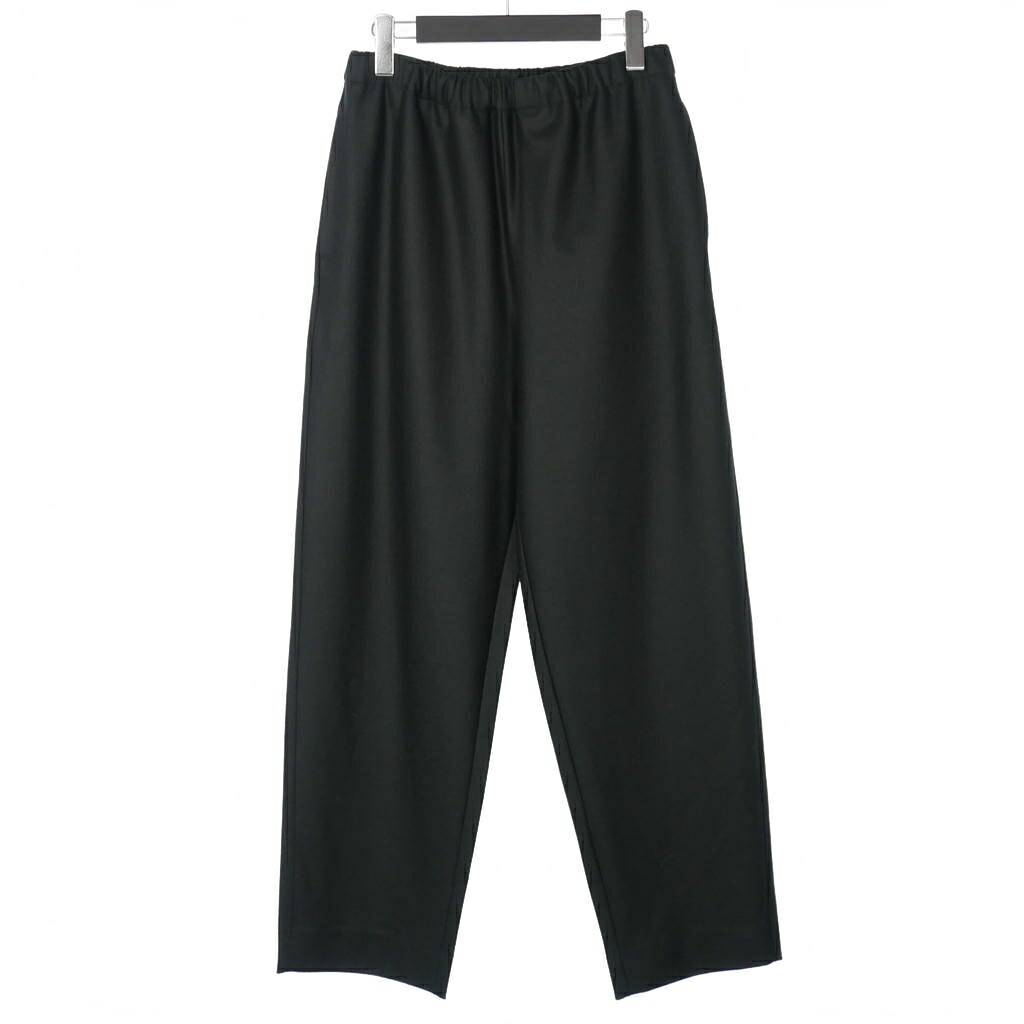 【中古】未使用品 グッドピープルグッドステッチンググッドプロダクト GOOD PEOPLE GOOD STITCHING GOOD PRODUCT ストレートドローストリングパンツ Lサイズ チャコールブラック 黒 01-01-1714 レディース 【ベクトル 古着】 260203