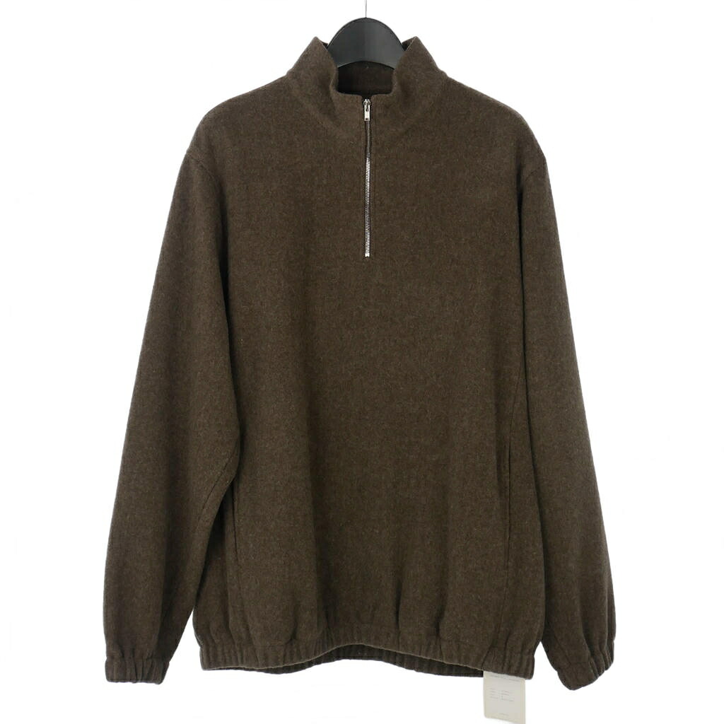 【中古】未当て嵌める品 フジ FUJI 25AW ブラッシュドウールプルオーバー 調教師 羊毛 5 赤銅色 茶 JO25A-MO009-WO メンズ 【ベクター 古着】 260213