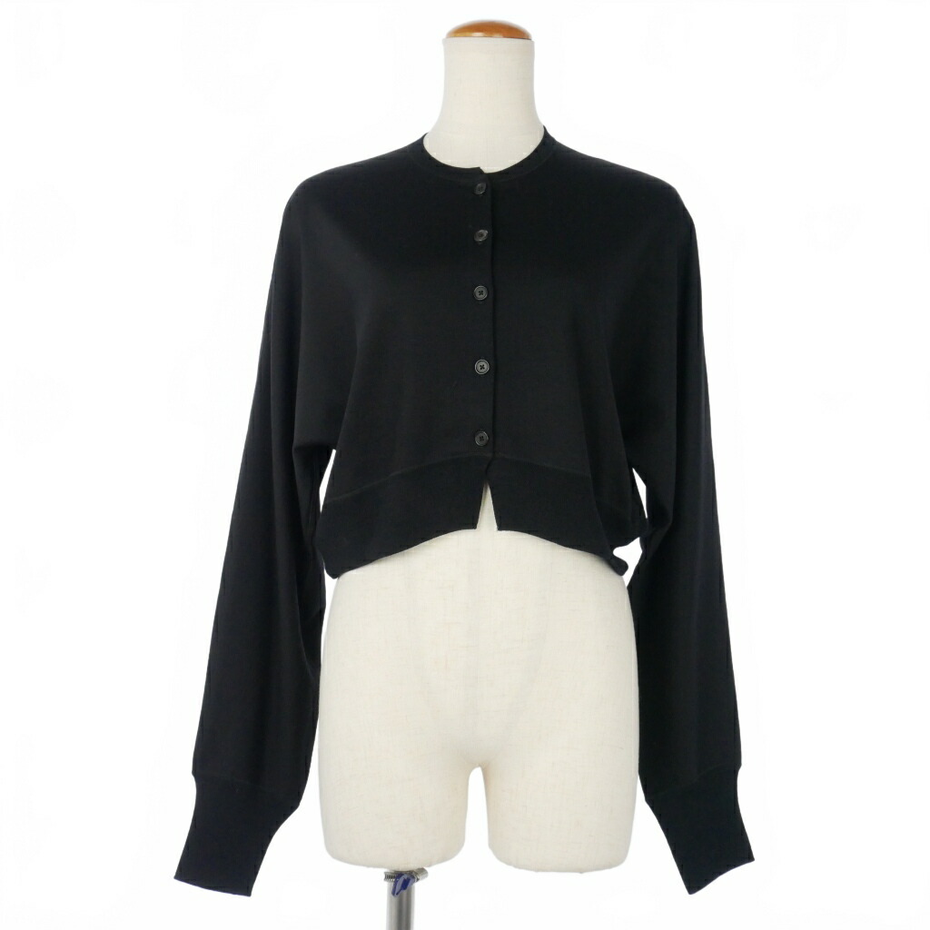 【中古】未使用品 グッドピープルグッドスティッチンググッドプロダクト GOOD PEOPLE GOOD STITCHING GOOD PRODUCT GGG クロップド ニット カーディガン S 黒 ブラック 02-01-1772 レディース 【ベクトル 古着】 260221 10,842円