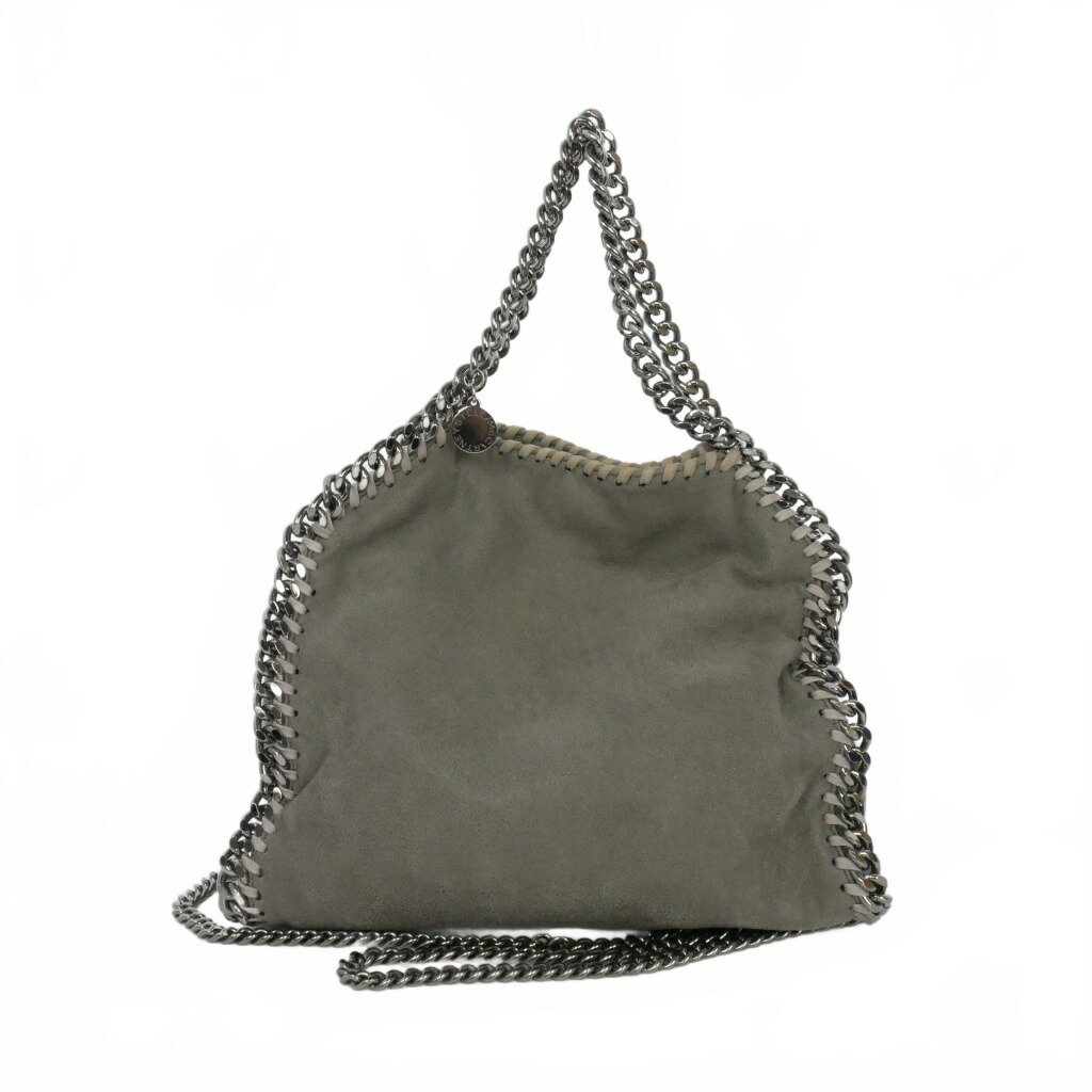 【中古】ステラマッカートニー STELLA McCARTNEY ファラベラ チェーン ショルダーバッグ トートバッグ グレー 371223 レディース 【ベクトル 古着】 260406｜VECTOR&times;Refine