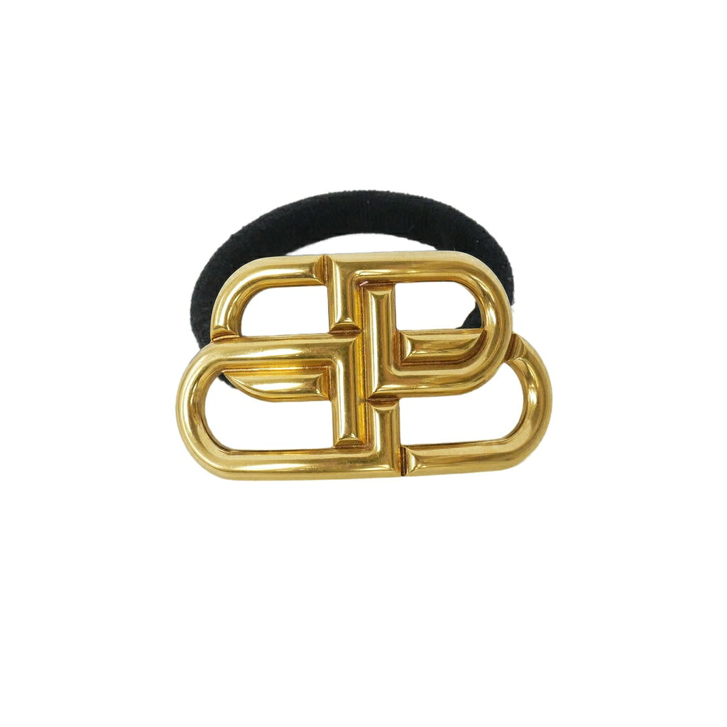 【中古】バレンシアガ BALENCIAGA BBロゴタイプ 髪の毛予防医学 髪留め 金 ゴールド レディース 【ベクター 古着】 260529