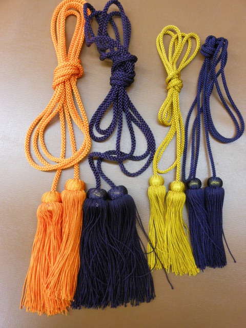 ◆TA1231◆拵え刀袋/色別/房紐付/5点◆ ◇TA1231◇拵え刀袋⁄色別⁄房紐付⁄5点◇