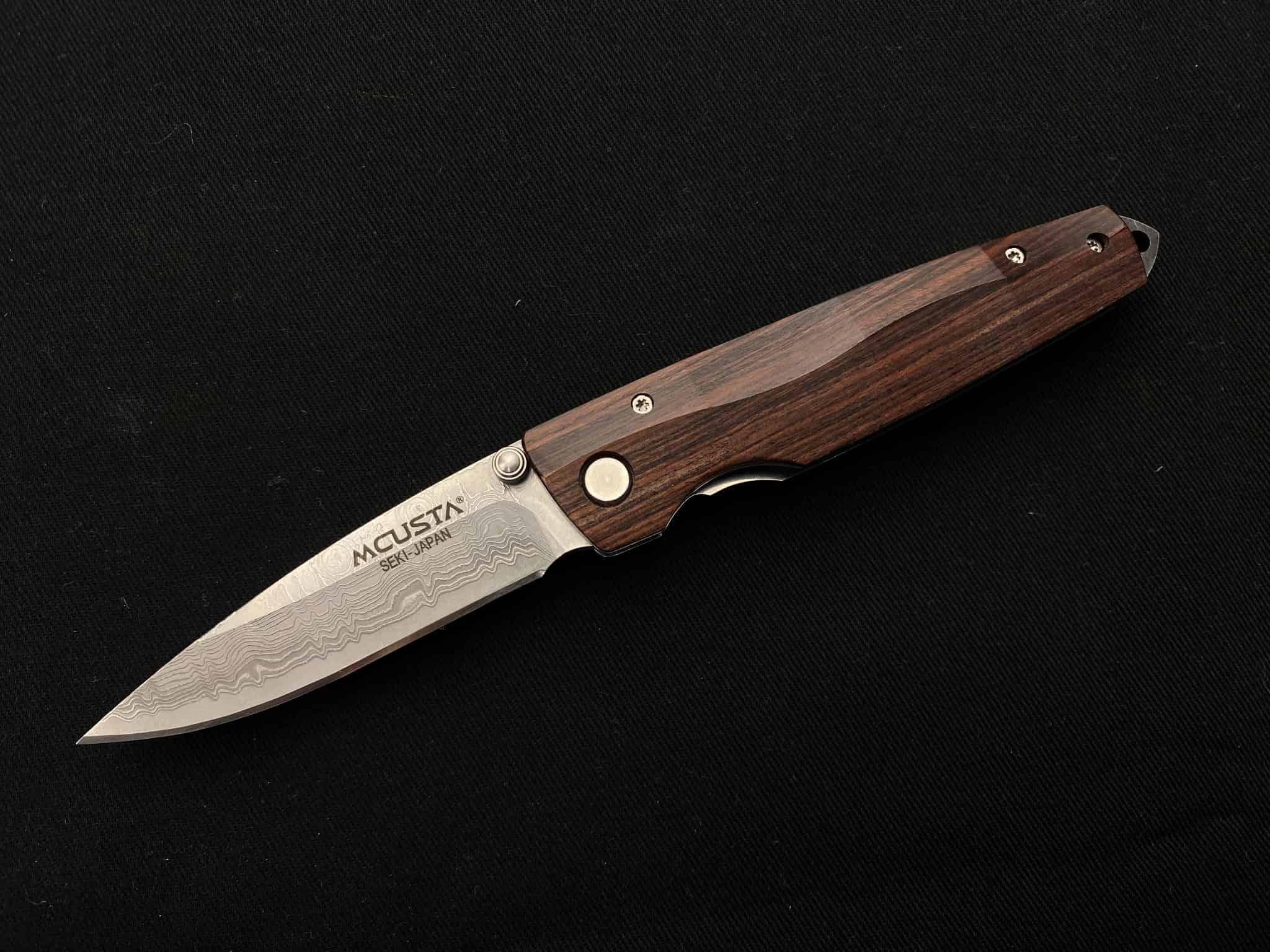 MCUSTA　エムカスタ　ナイフ 　ニューウィンド　バイオレットバリスター 　　ダマスカス(MC-0053DR) 　　　コンビニ受取不可　在庫限り