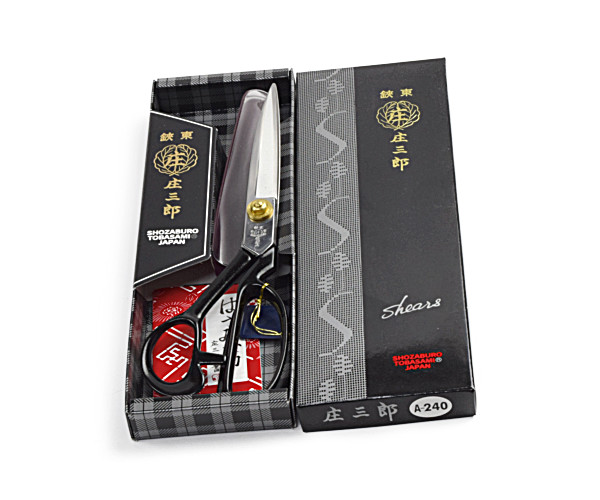 楽天市場】庄三郎 裁ちばさみ はさみ A-260 洋裁鋏 260mm 庄三郎はさみ