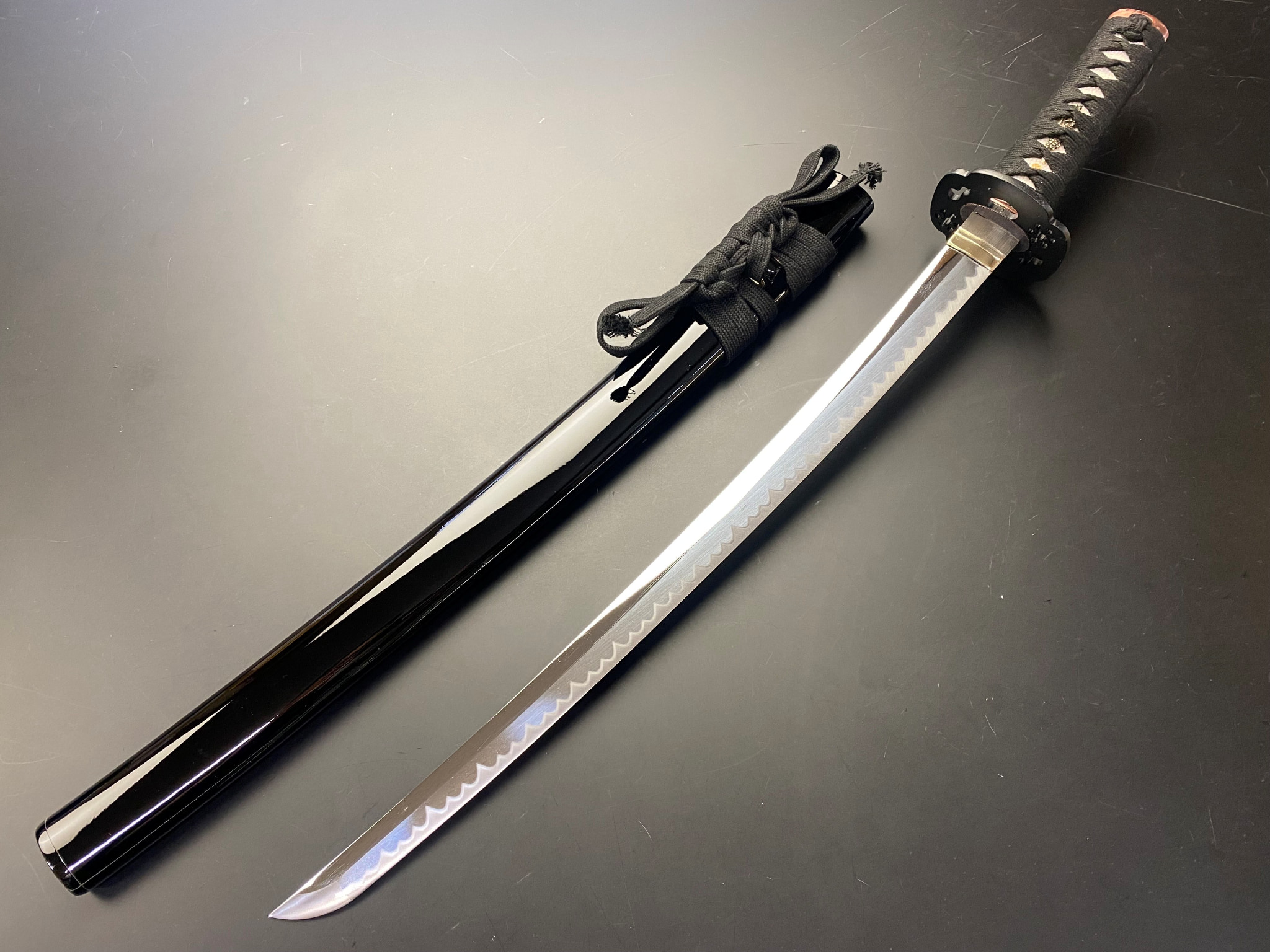 楽天市場】【高柳】居合刀 時代拵 脇差 EAN-09 長さ：1.5尺 鞘：石目