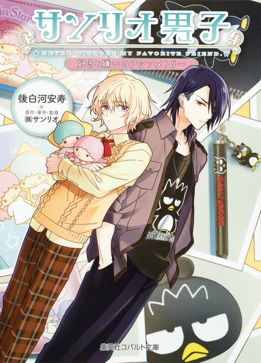 【中古】サンリオ男子　好きと嫌いのアシンメトリー/集英社/後白河安寿（文庫）画像