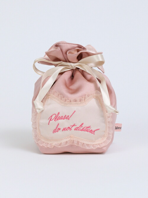 楽天市場 ハニーサロン Honey Salon Catアイマスクポーチ 起こさないでね というメッセージの猫型アイマスクがかわいい巾着ポーチ ポップな色使いが気分を上げてくれます ｖａｃａｔｉｏｎ