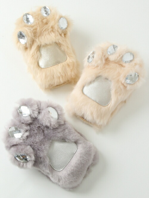 楽天市場 ハニーサロン Honey Salon Catファーiphoneケース付きショルダーポーチ ポシェット Iphone7 Iphone8対応 ファーケース チェーン付き 斜掛け キャット 猫の手 肉球 ふわふわ かわいい 原宿kawaiiブランド ラインストーン アイフォンケース レディース 猫好き