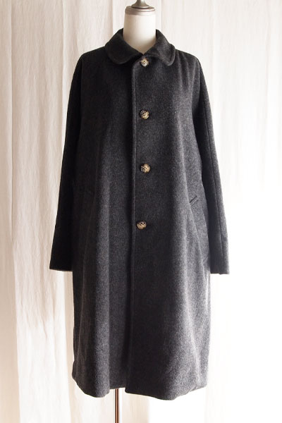 楽天市場 ルミノア Le Minor ウールモッサー ロングコート 日本製 ウールコート El Aラインコート レディース ジャケット アウター 冬向け ステンカラーコート 30代 40代 ストライプ裏地 ネイビー 送料無料 ｖａｃａｔｉｏｎ