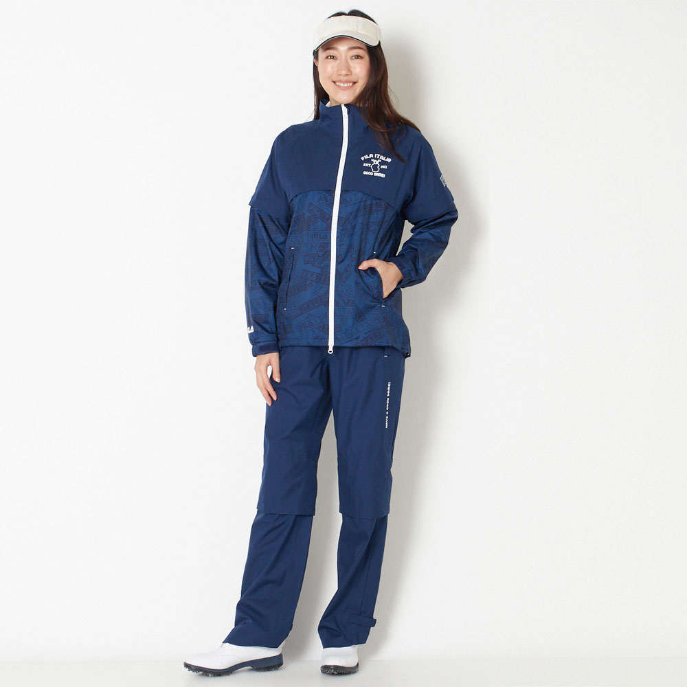 送料無料 Fila フィラ レインウェア レディース 全1色 M L Fila 女性 ゴルフウェア かわいい オシャレ 大きいサイズ レジャー コース 春 夏 Napierprison Com