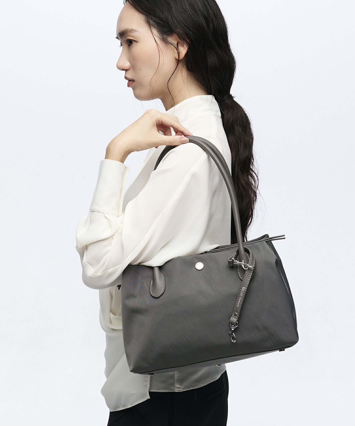 【公式】【レビューキャンペーン開催中】【Breath TOPKAPI】ALINE アライン ナイロン ボストン ミニ トートバッグ 撥水 / 軽量 / 肩掛け / 大容量 / 通勤 トプカピ バッグ バック レディース 軽い 仕事 シンプル 上品 コンパクト|TOPKAPI