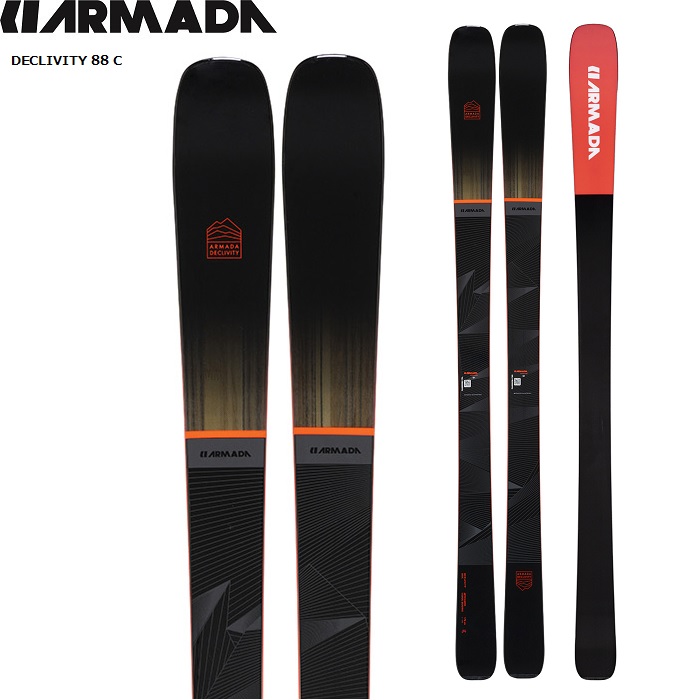 【楽天市場】ARMADA アルマダ スキー板 DECLIVITY 88 C 板単品 〈21/22モデル〉：ski shop Vail