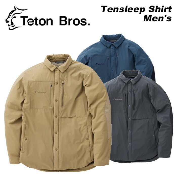 楽天市場】Teton Bros.-ティートンブロスTensleep Shirt (Men) NAVY