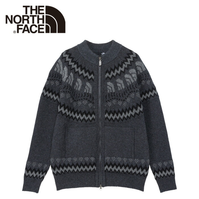 THE NORTH FACE ノーフェイス ニットブルゾン THE NORTH FACE ジャケット ノーカラージャケット 国内未発売
