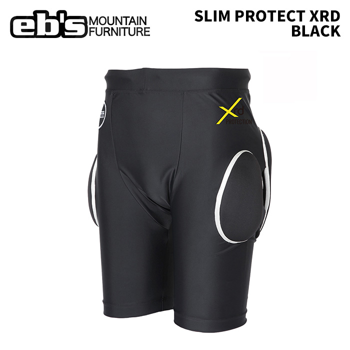 eb's エビス SLIM PROTECT XRD BLACK スリムプロテクトXRD プロテクターボトムス 25-26モデル｜ski shop Vail