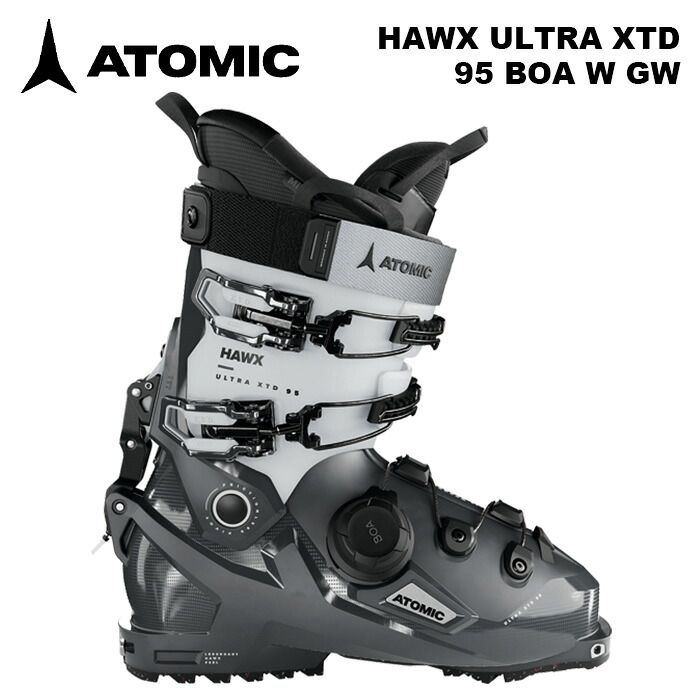 ATOMIC アトミック スキーブーツ HAWX ULTRA XTD 95 BOA W GW Storm/Ivory 24-25 モデル レディース