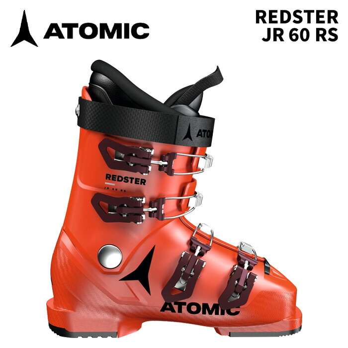 ATOMIC アトミック スキーブーツ REDSTER JR 60 RS Red/Black 24-25モデル ジュニア