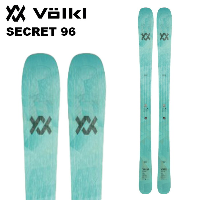 楽天市場】VOLKL フォルクル スキー板 《2024》 SECRET 96 板