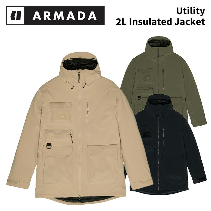 ARMADA アルマダ お召しもの Utility 2L Insulated JKT 24-25(2025)青写真 上衣