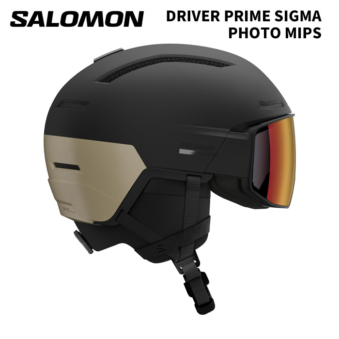 新品在庫処分SALOMON OSMOBLACKブラックバイザーヘルメット26%引 サロモン(SALOMON) スキー スノーボードヘルメット VISOR HELMET