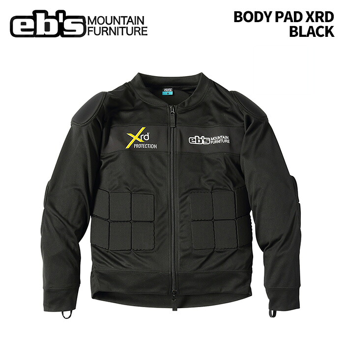 eb's ボディパッド　エックスアールディー 楽天市場】eb's エビス BODY PAD XRD BLACK ボディパッドXRD