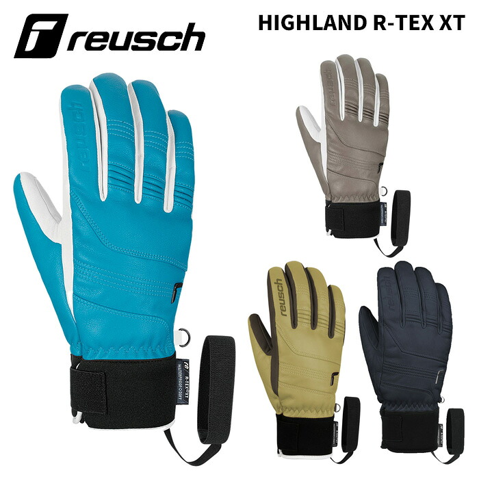 【6102240】reusch ロイシュ グローブ HIGHLAND R-TEX XT 25-26モデル|ski shop Vail