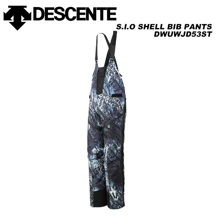 DESCENTE DWUWJD53ST S.I.O SHELL BIB PANTS 23-24モデル デサント スキーウェア パンツ|ski shop Vail