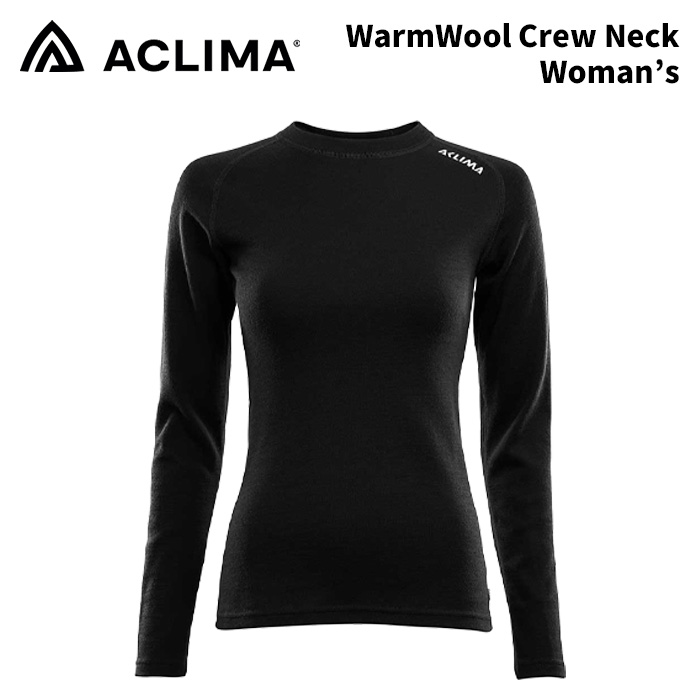 ACLIMA WarmWool Crew Neck Women\u0027s 25-26(2026)ひな形 アクリマ ウォーム羊毛 労働者の一団 のど首 レディース 亭主もち用【返品取り替えっこ不可商いもの】