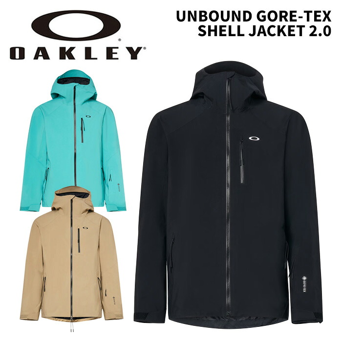 OAKLEY オークリー ウェア UNBOUND GORE-TEX SHELL JACKET 2.0 25-26(2026)モデル ジャケット