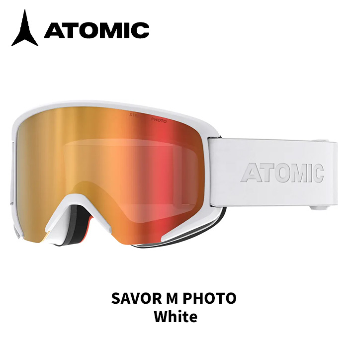 ATOMIC アトミック ゴーグル【AN5106504：SAVOR M PHOTO White】25-26モデル　調光レンズモデル