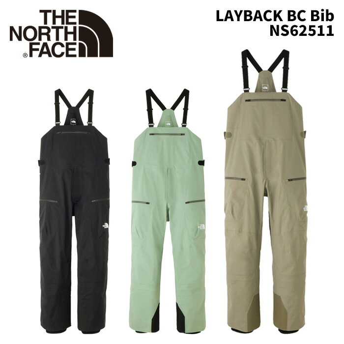 THE NORTH FACE 北の方人間の顔 お召しもの LAYBACK BC Bib NS62511 25-26 青写真 ズボン下