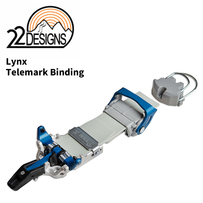 22 Designs 22デザインズ スキー ビンディング Lynx Telemark Binding 25-26モデル 【単品販売不可】