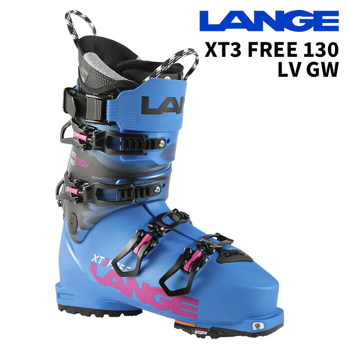 LANGE 言葉づかい スキーの板ブーツ XT3 FREE 130 LV GW_VIBRANT BLUE 25-26 ひな型
