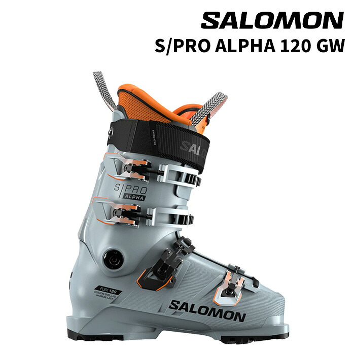 【L47637500】SALOMON サロモン スキーブーツ S/PRO ALPHA 120 GW Arona/Bk 25-26モデル