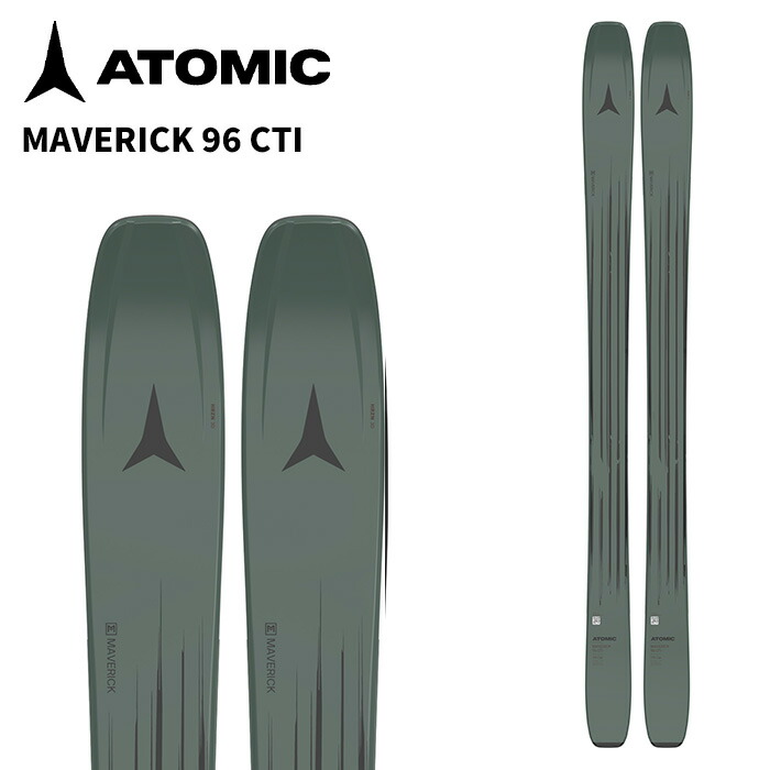楽天市場】ATOMIC アトミック スキー板 MAVERICK 95 TI 板単品 24-25