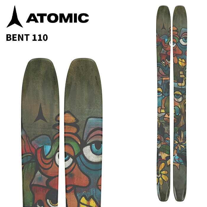 楽天市場】ATOMIC アトミック スキー板 BENT 85 板単品 25-26 モデル
